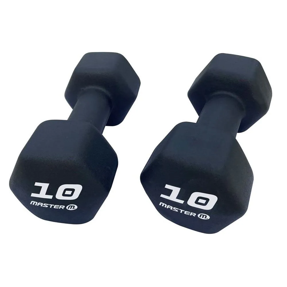 Hantlar Master Fitness Neoprene/Vinyl