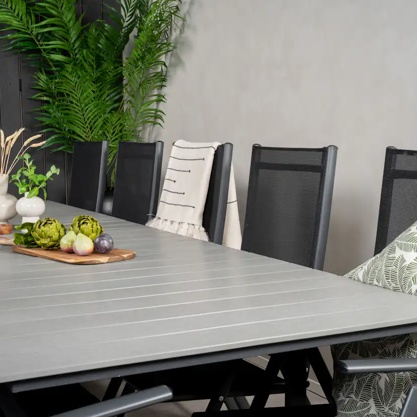 Matgrupp Venture Home Lova 224/324 med 10 Bront Stolar