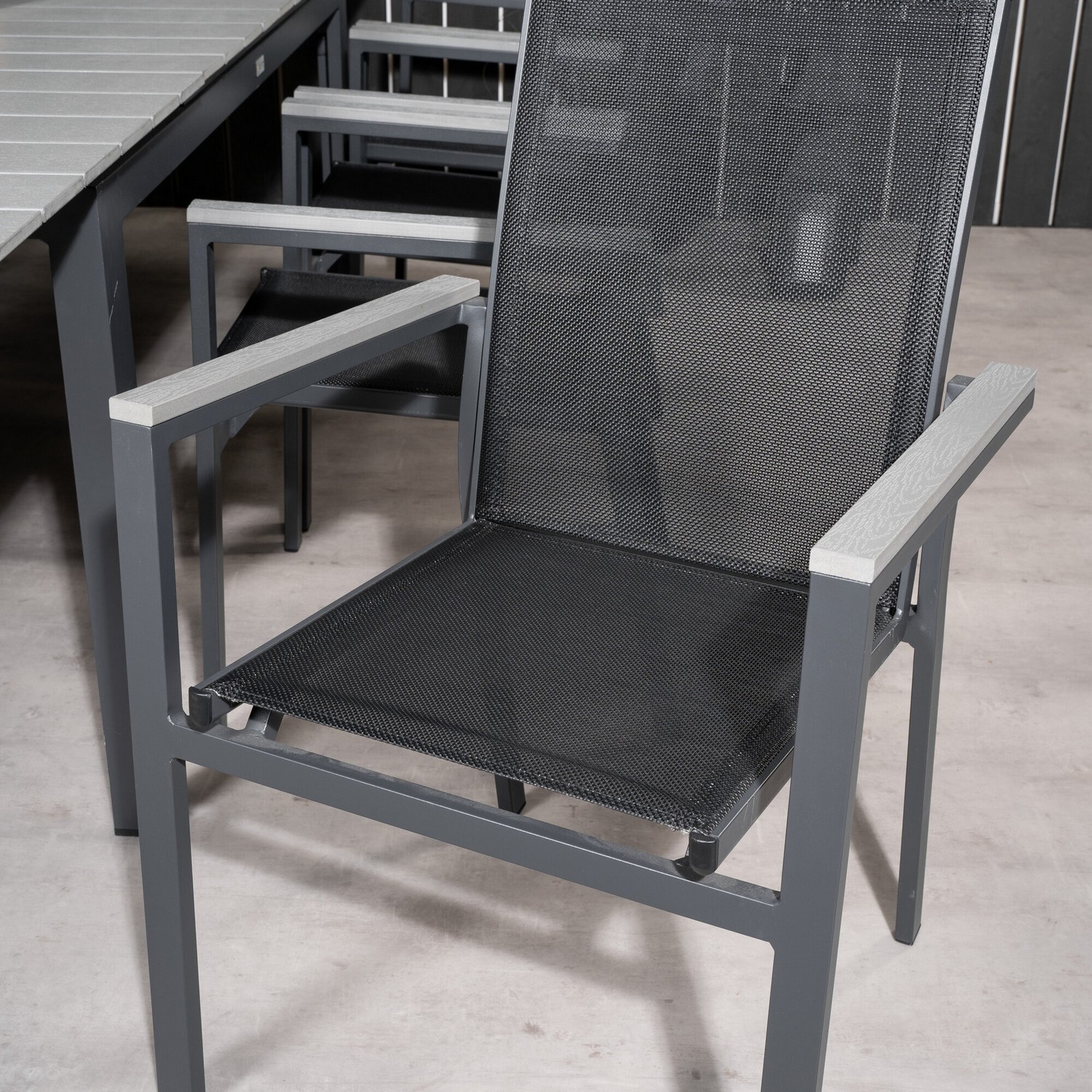Matgrupp Venture Home Lova 160/240 med 8 Pincy Stolar