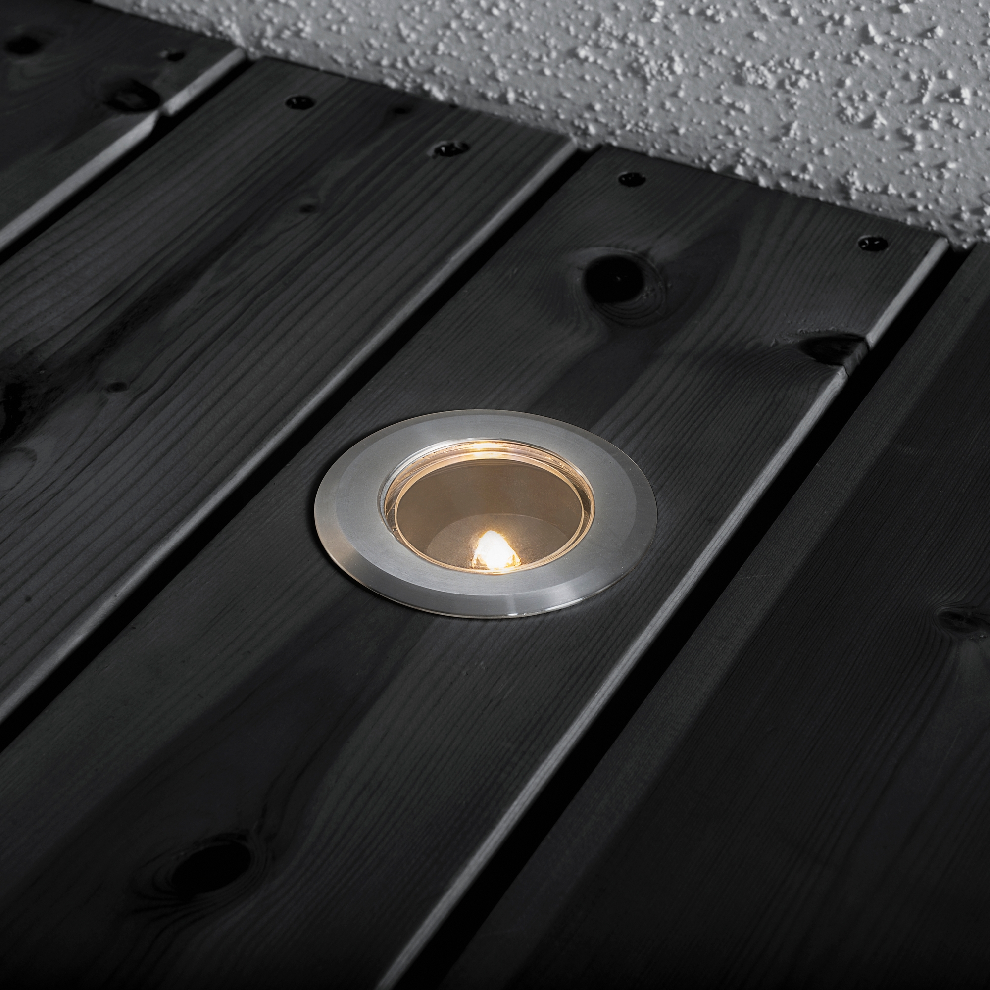 Markspot Gnosjö Konstsmide Mini LED 3 st Plan Topp 12V med Transformator