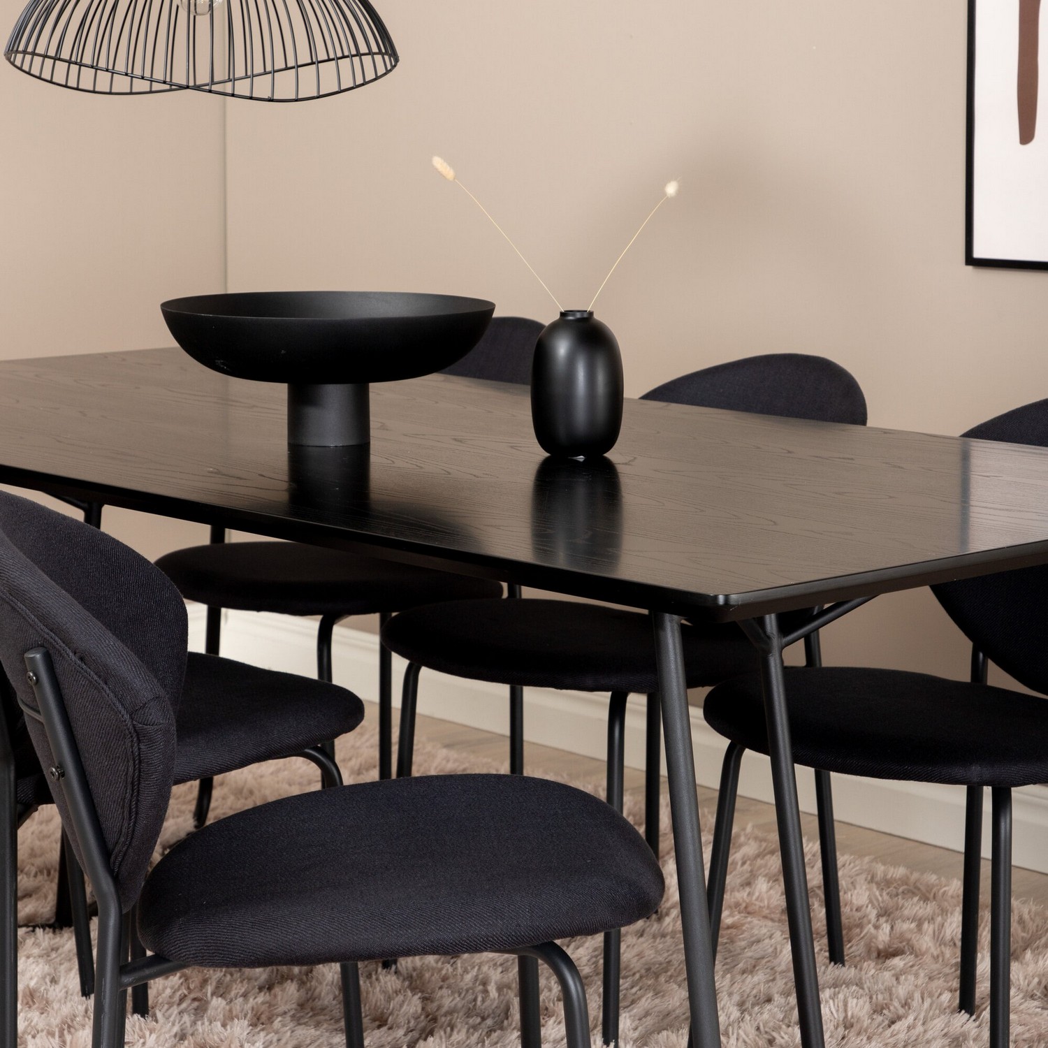 Matgrupp Venture Home Annika med 6 Valor Stolar