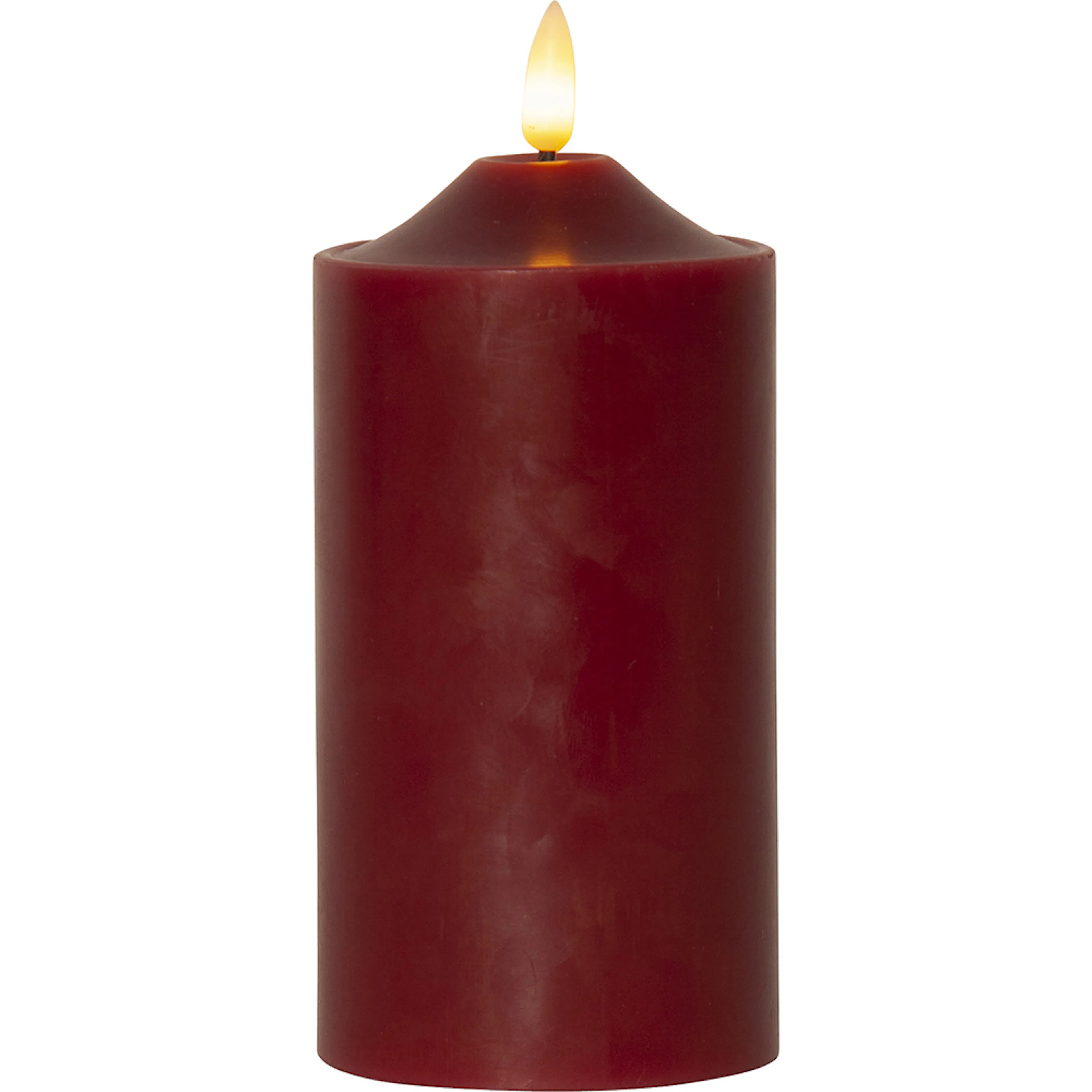 LEDBlockljus Flamme 7,5x17 cm