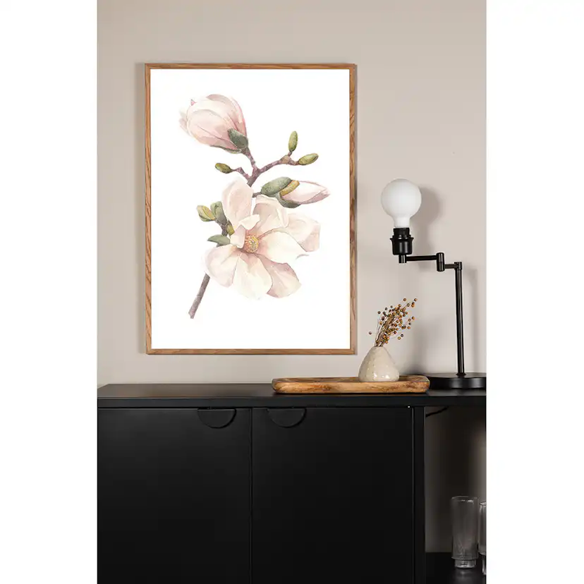 Posters Venture Home Hand Made 50x70 Rosa/vit