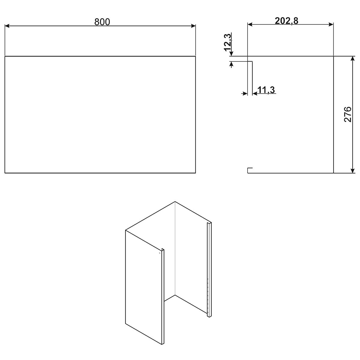 Skorsten Smeg KITCMNKD till Köksfläkt