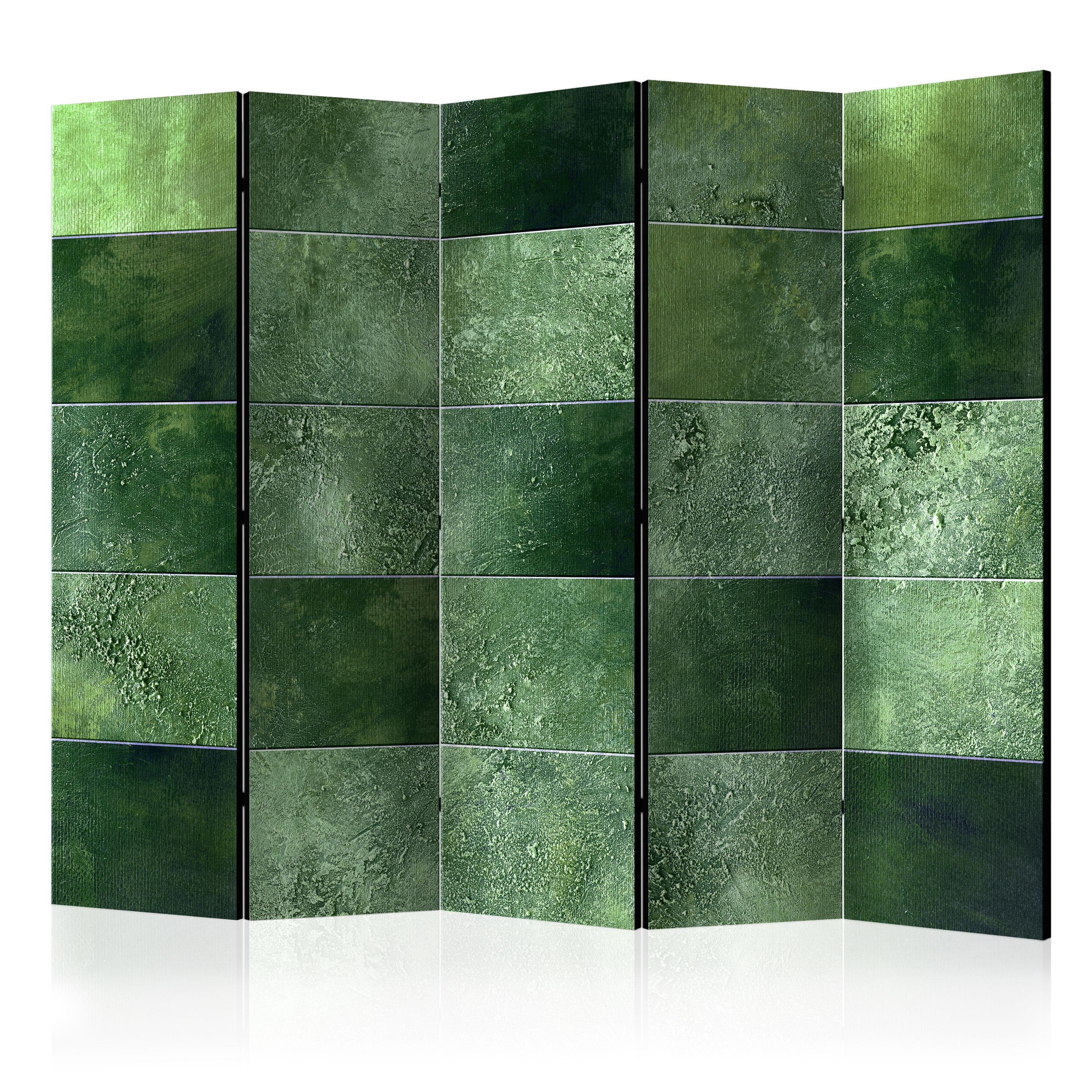 Rumsavdelare Skärmvägg Arkiio Green Puzzle II 225x172 cm