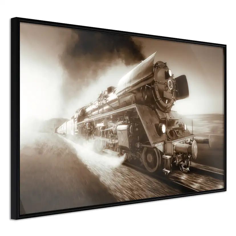 Poster Artgeist Affisch Locomotive