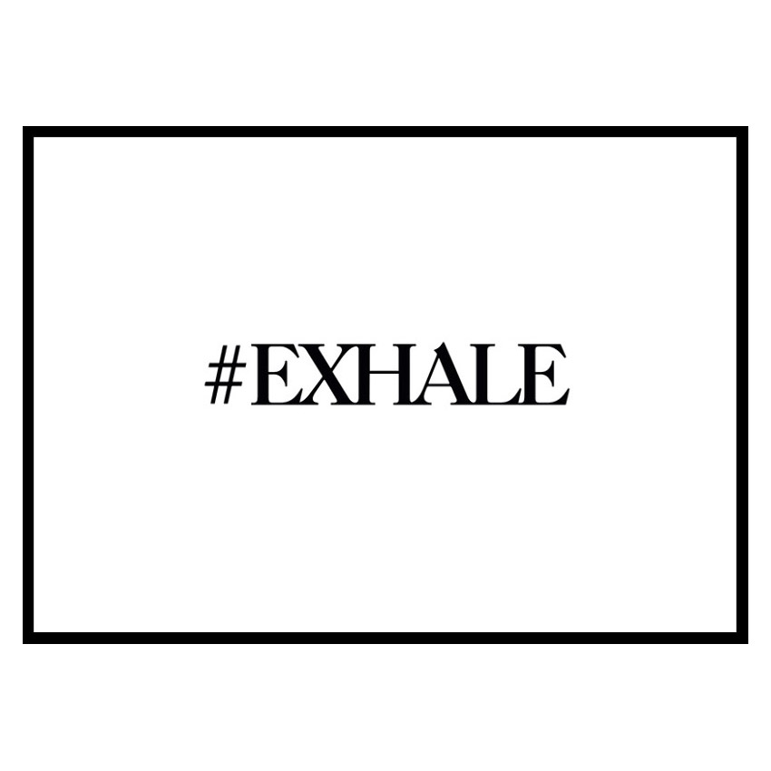 Poster Gallerix Hash Exhale