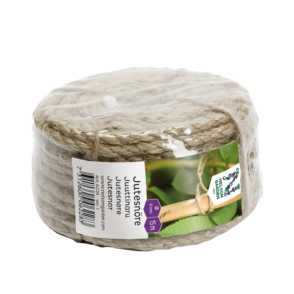 Rep Nelson Garden Jute 6 mm x 15 m