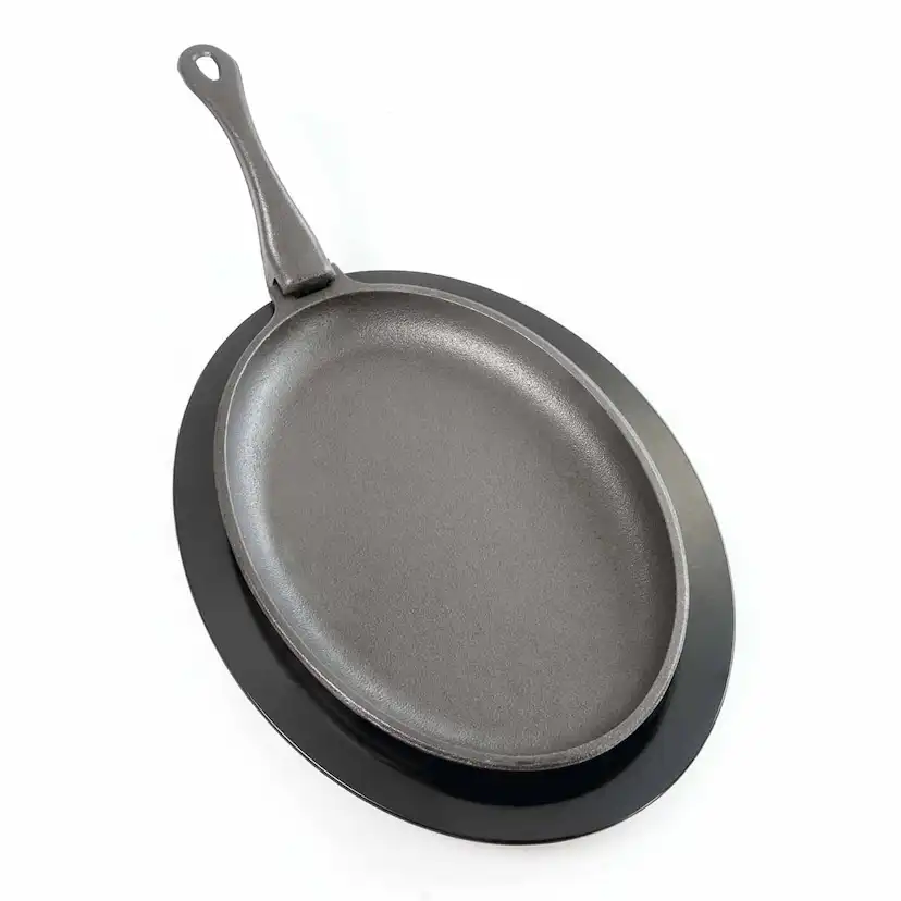 Gjutjärnspanna Napoleon med Plastunderlägg