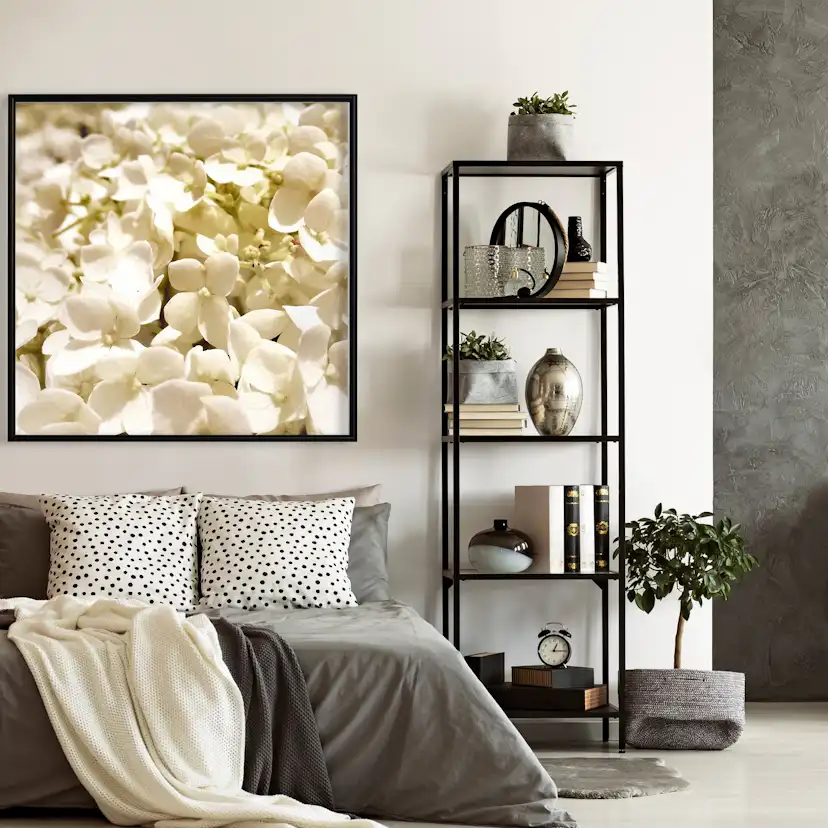 Poster Artgeist Affisch White Meadow