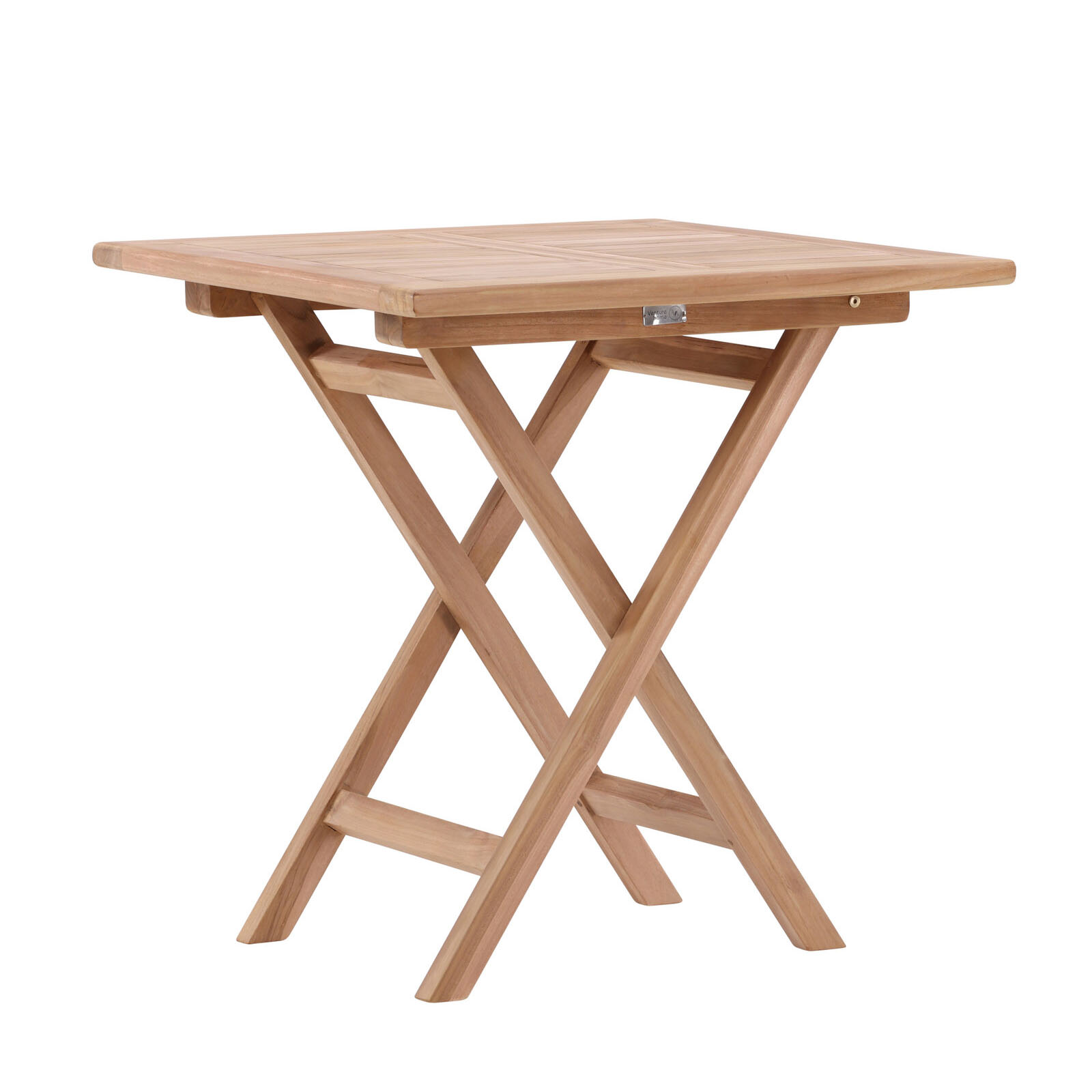 Cafébord Venture Home Kenya Teak Fällbart 70x70