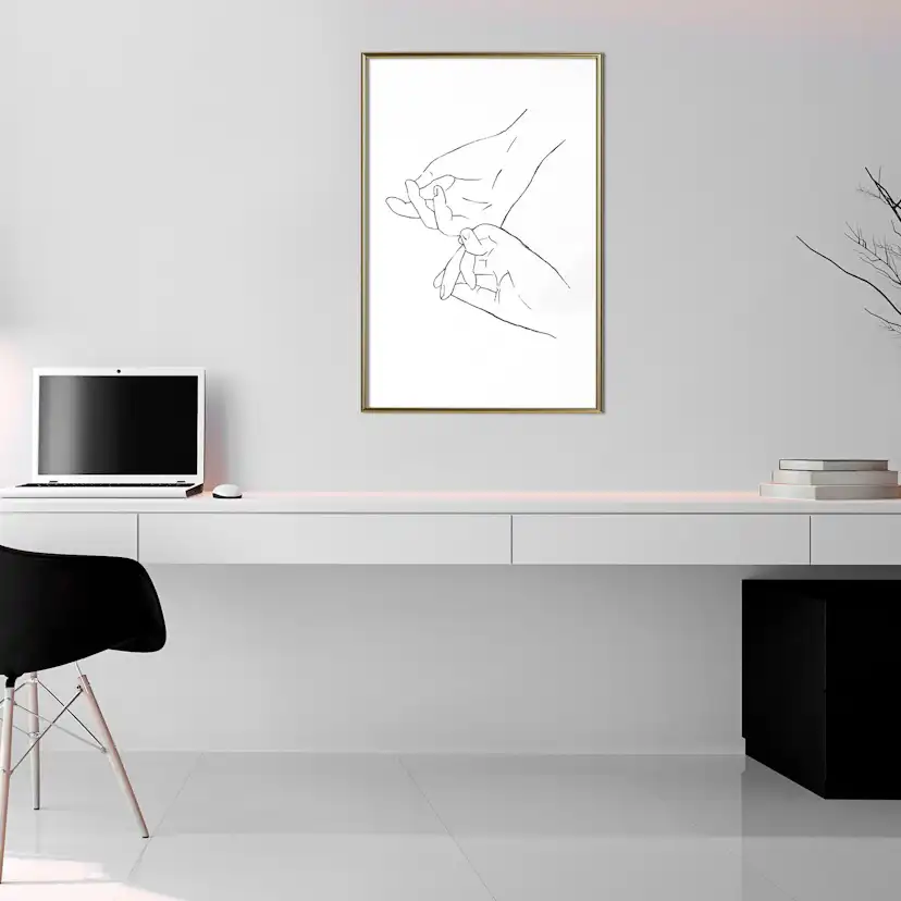 Poster Artgeist Affisch Dancing Hand