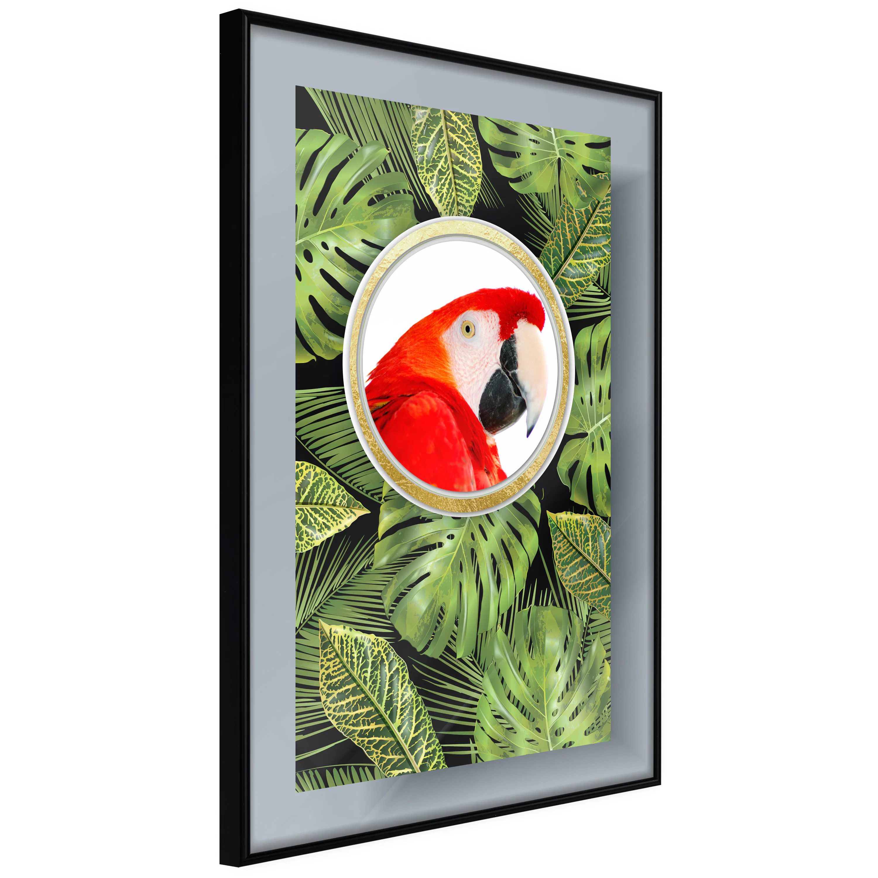 Poster Artgeist Affisch Parrot In The Jungle
