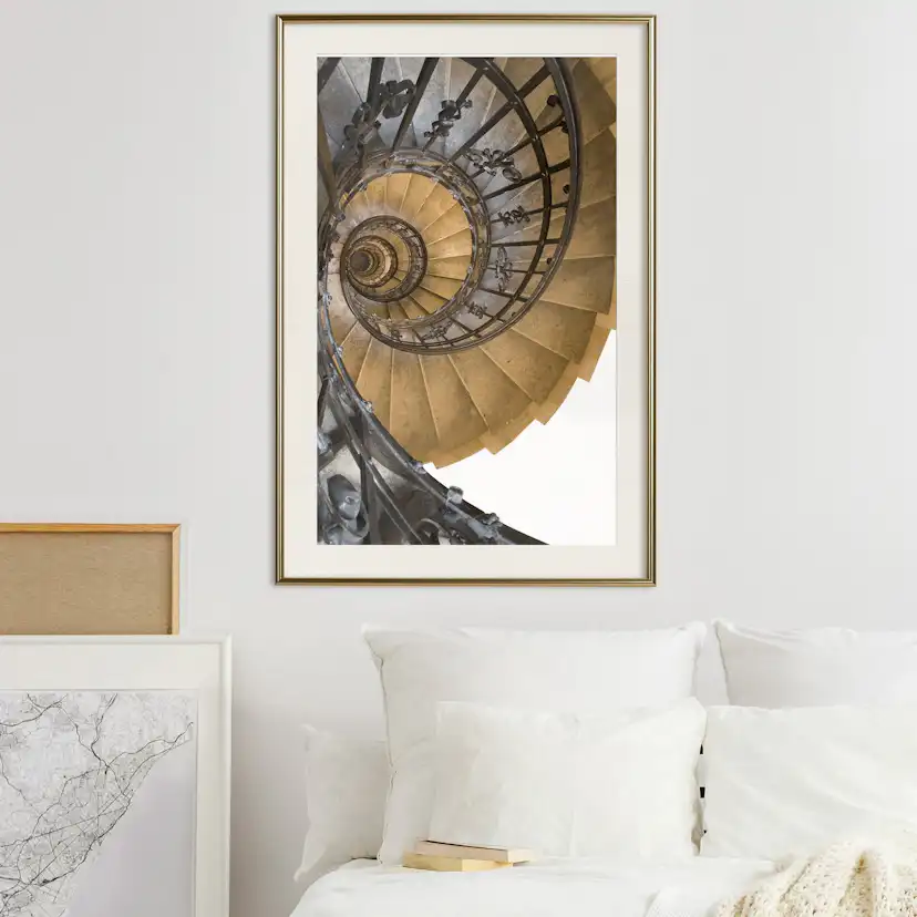 Poster Artgeist Affisch Architectural Snail