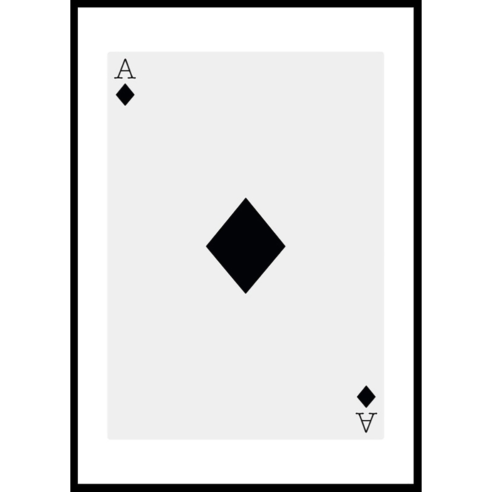 Poster Gallerix Ace Of Diamonds