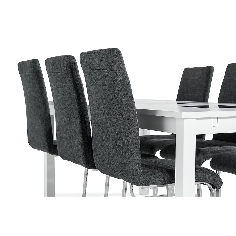 Matgrupp In Living Jasmin med 6 st Cibus Stolar