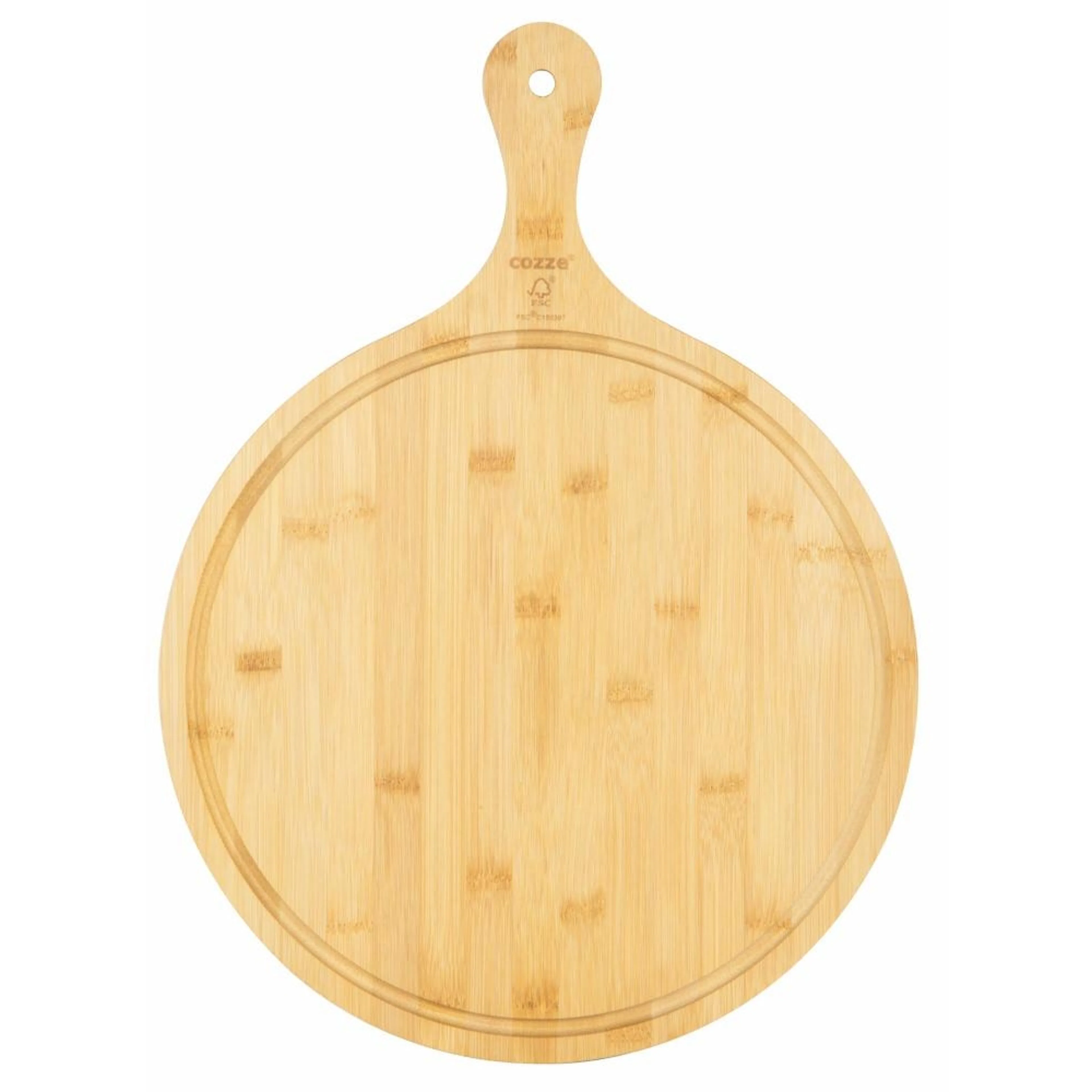 Pizzaskärbräda Cozze med Handtag 350x20 mm