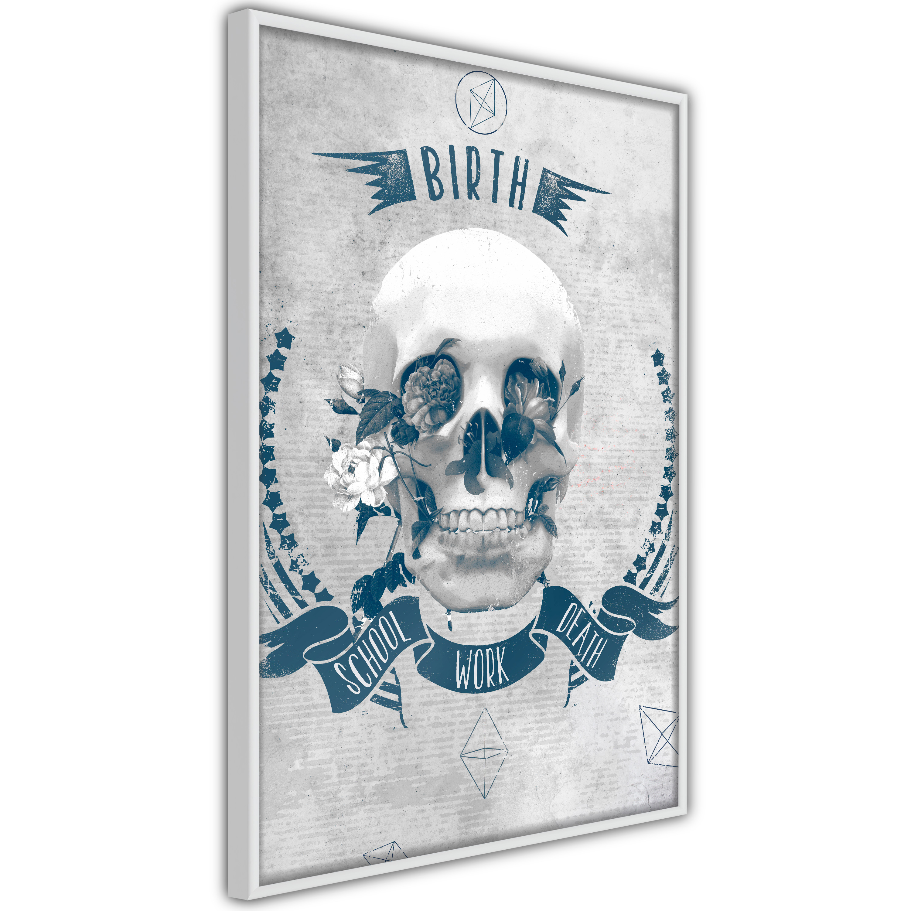 Poster Artgeist Affisch Life Is Brutal