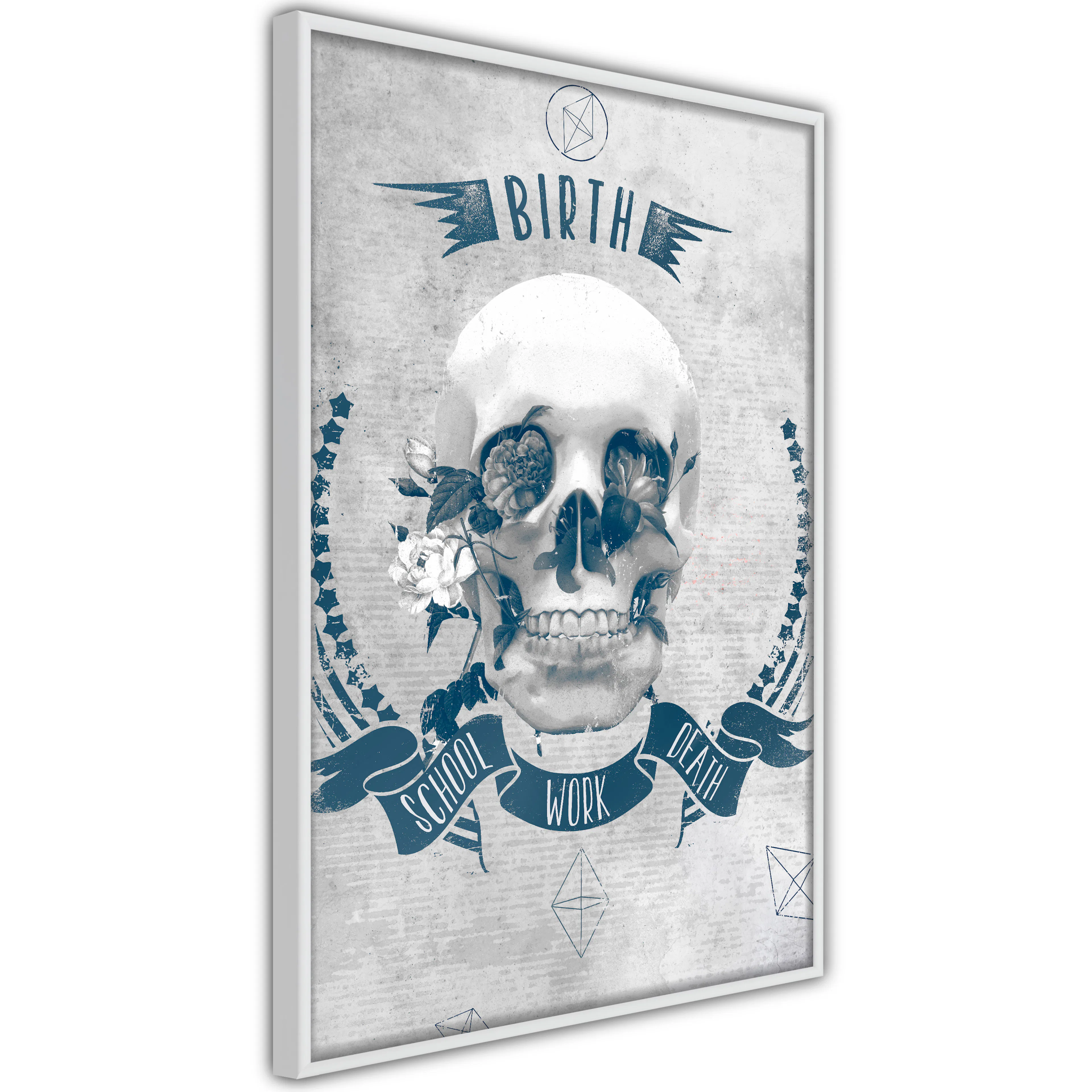 Poster Artgeist Affisch Life Is Brutal