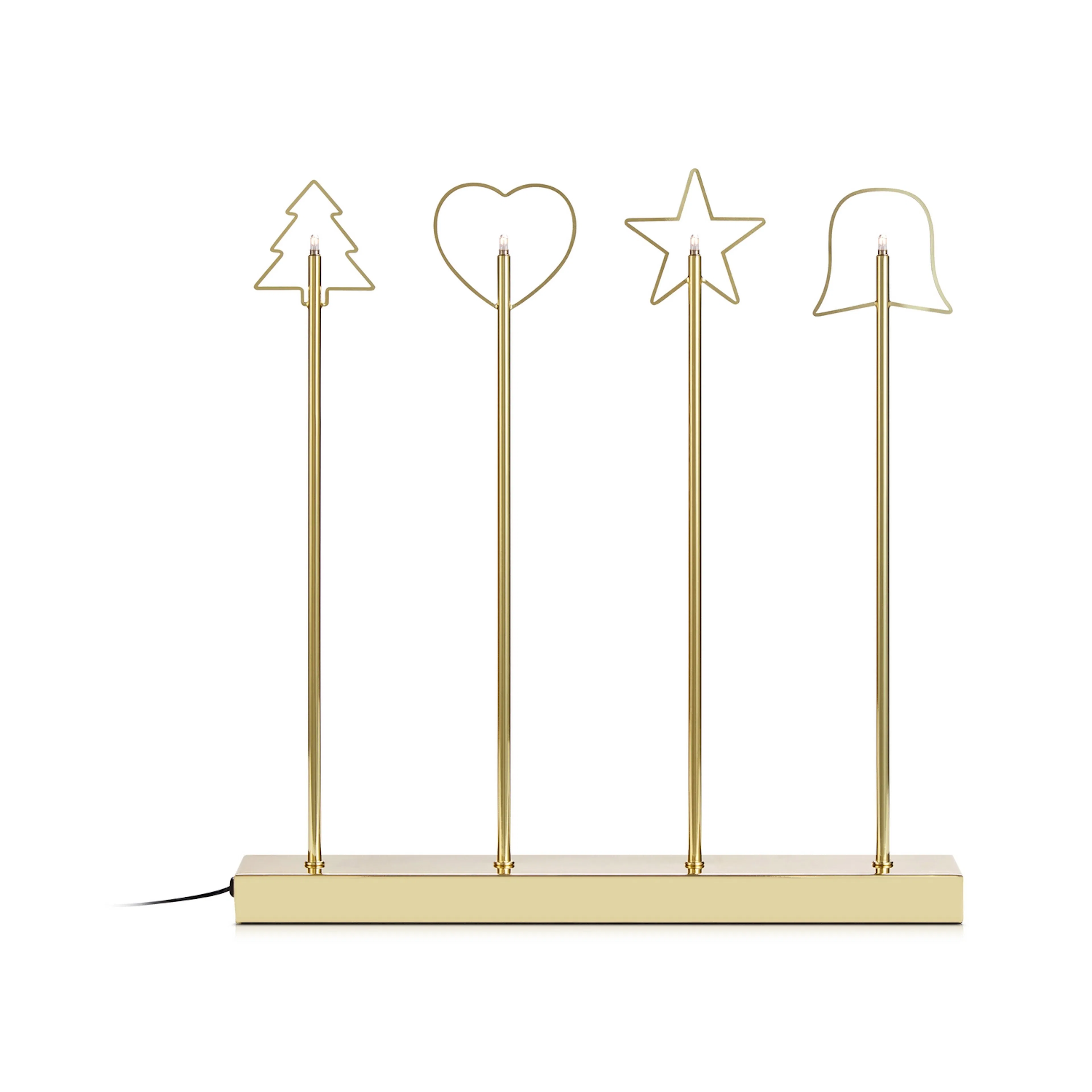 Adventsljusstake Markslöjd Ginger Candlestick 4L