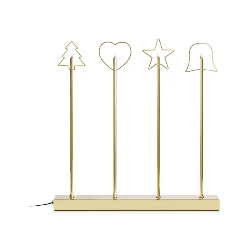 Adventsljusstake Markslöjd Ginger Candlestick 4L