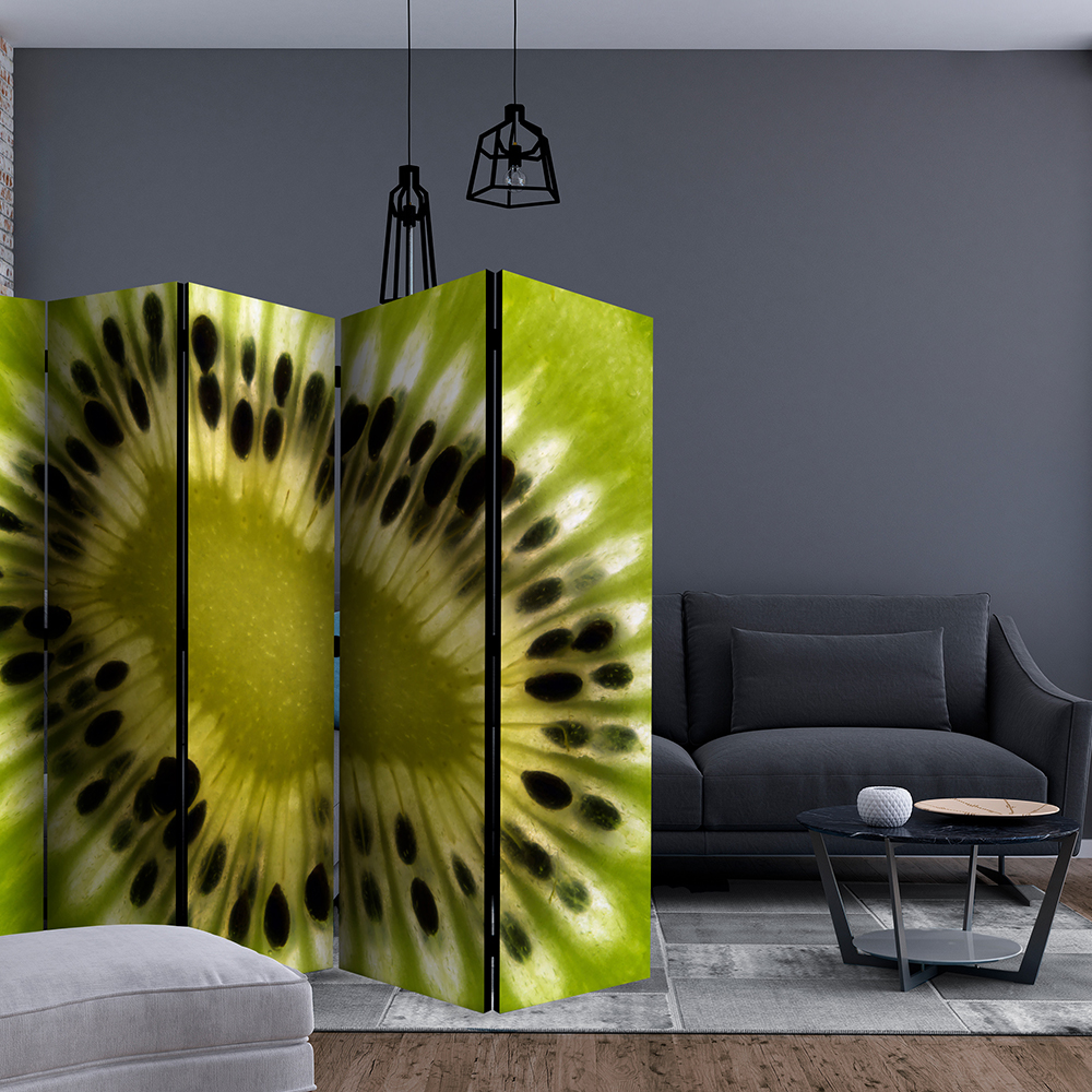 Rumsavdelare Skärmvägg Arkiio Fruits: Kiwi II 225x172 cm