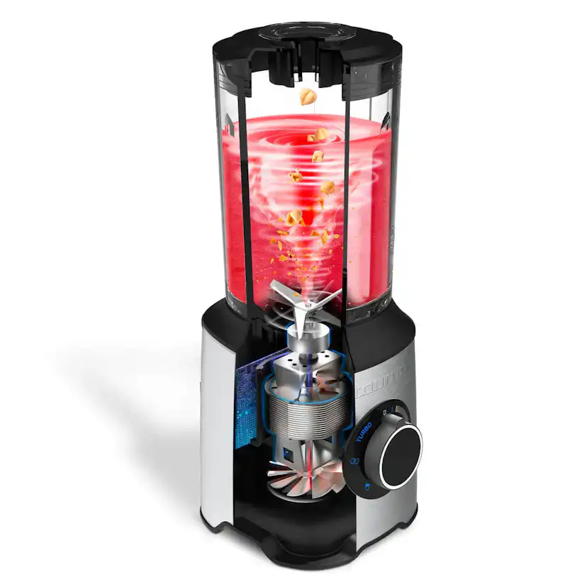Blender TAURUS Prior Advance+ 1800W med Pulpfilter - Rostfritt Stål