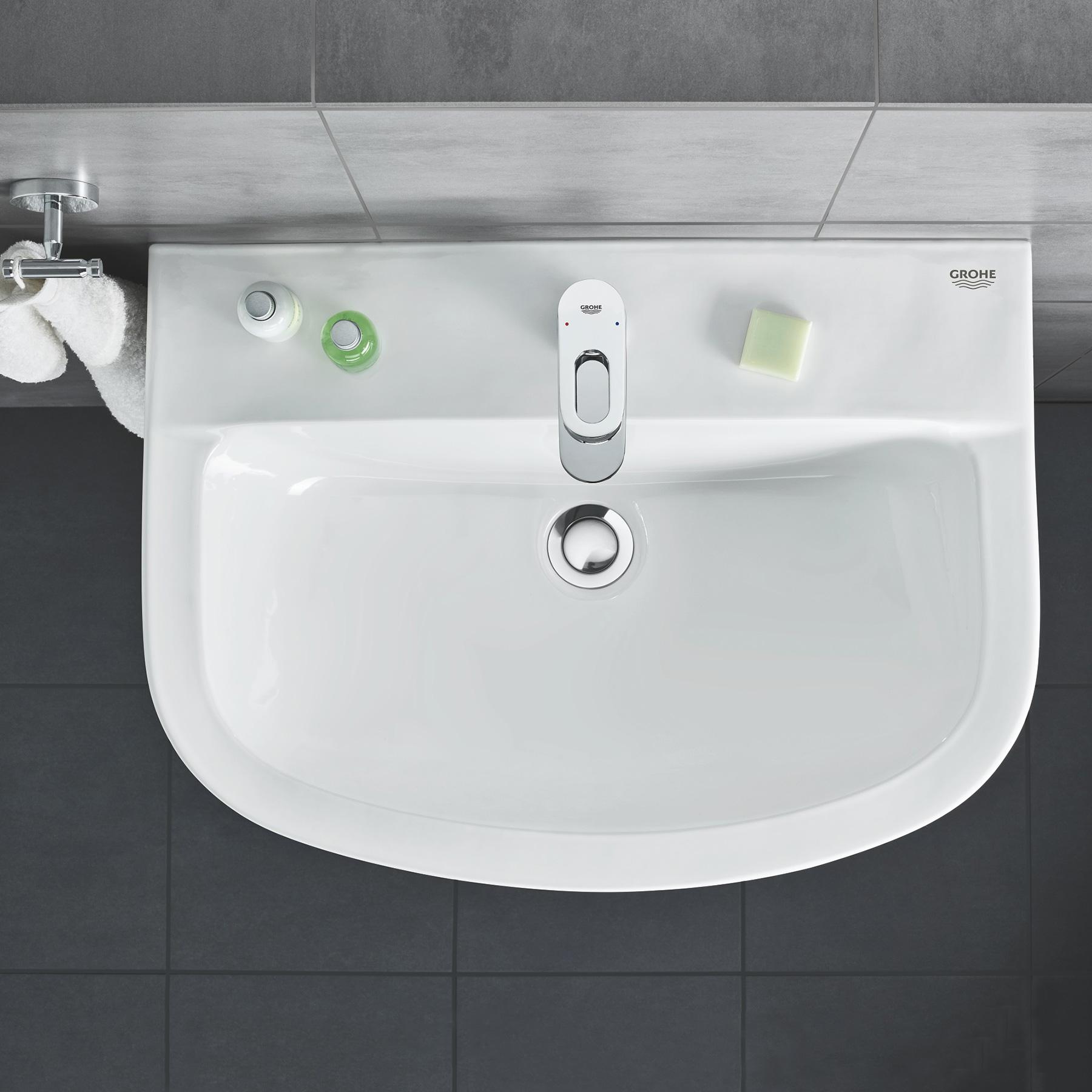 Tvättställ Grohe Bau Ceramic 39421 60 cm
