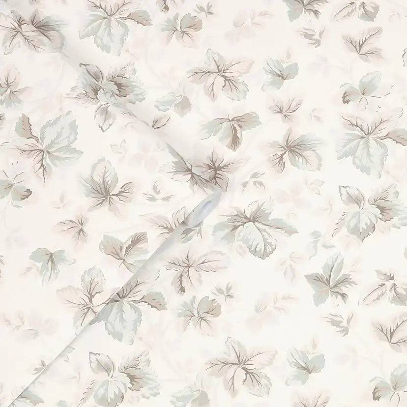 Tapet Laura Ashley Autumn Leaves Natural 118481