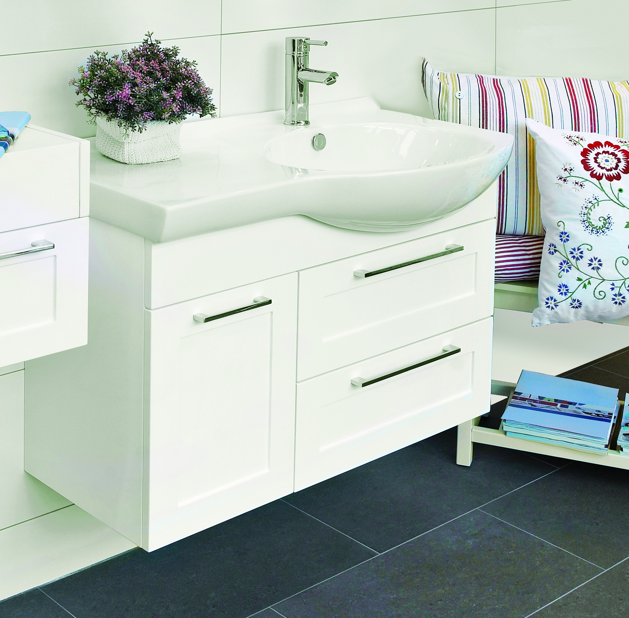 Möbelpaket Noro Polo Vit Ramlucka