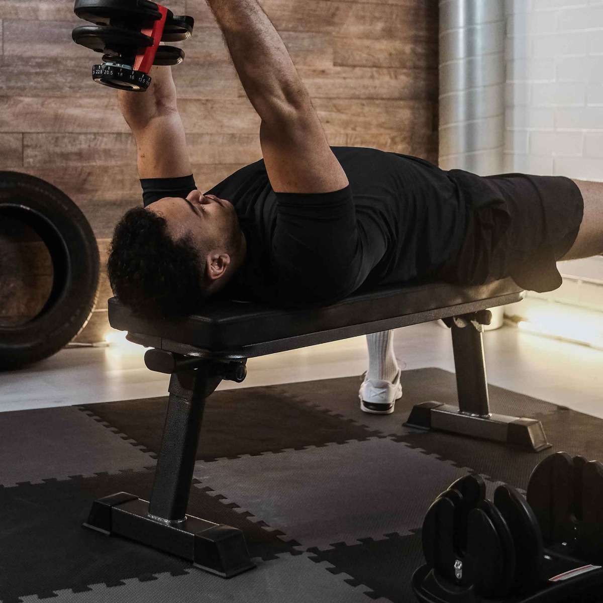 Träningsbänk Core Rak