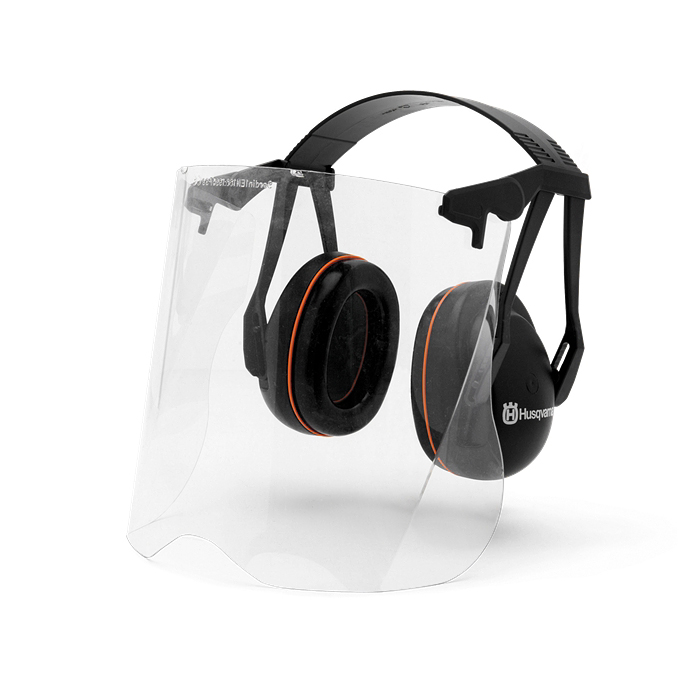Hörselskydd Husqvarna Gardener med Plexivisir
