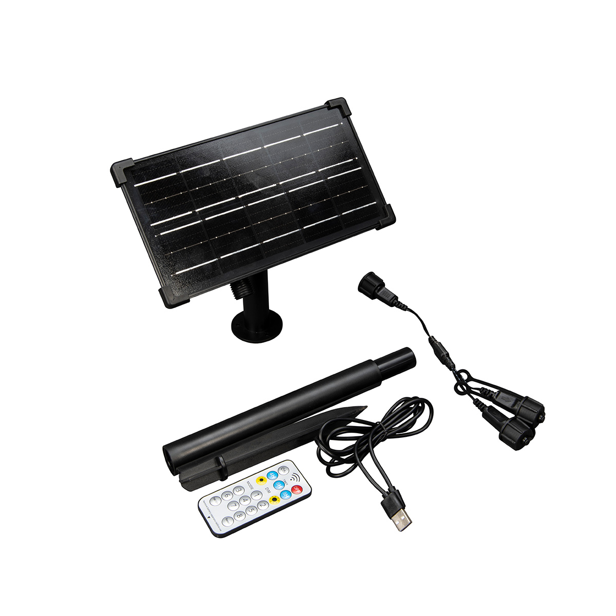 Solpanel Gnosjö Konstsmide Uppladdningsbar M