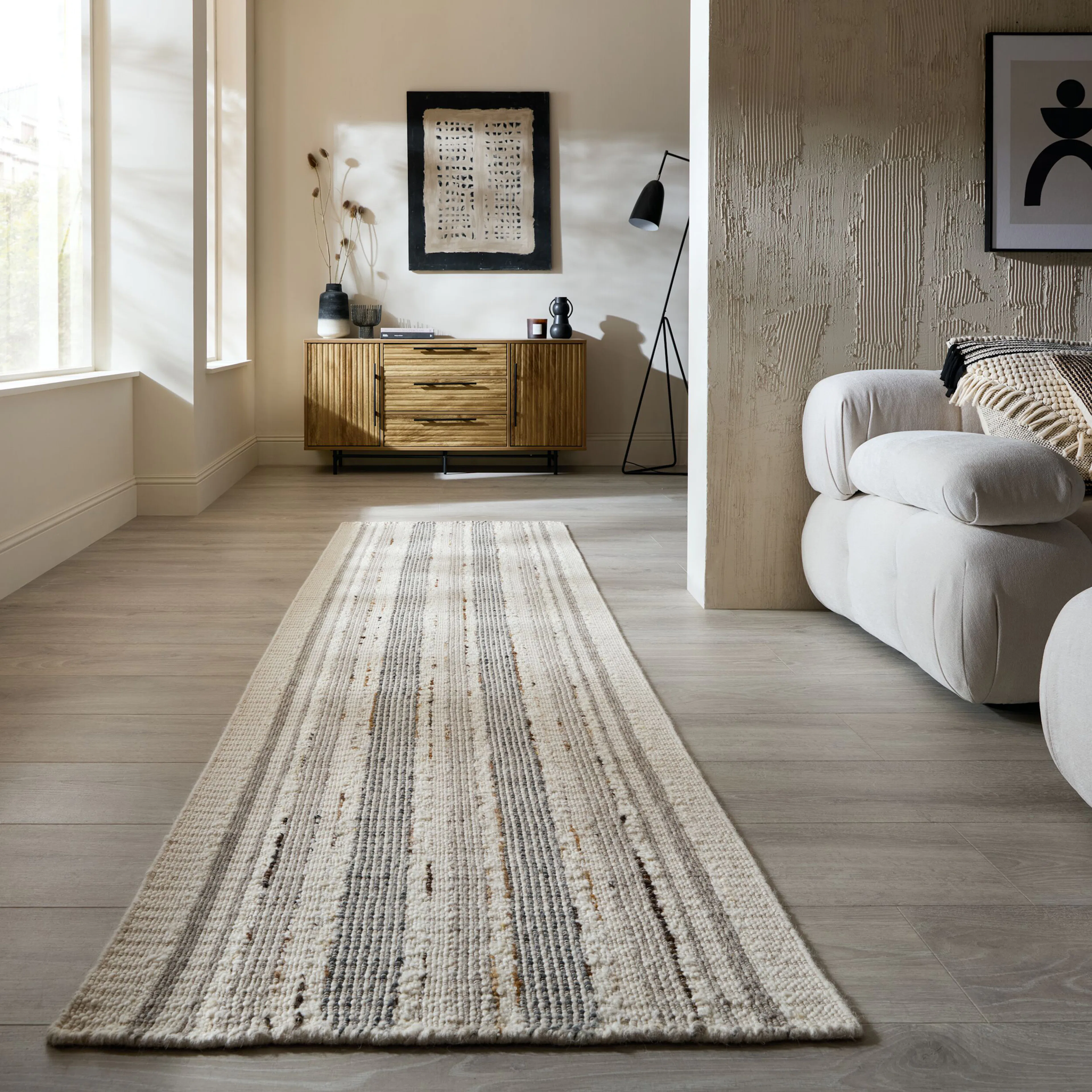 Gångmatta Flair Rugs Veya Stripe