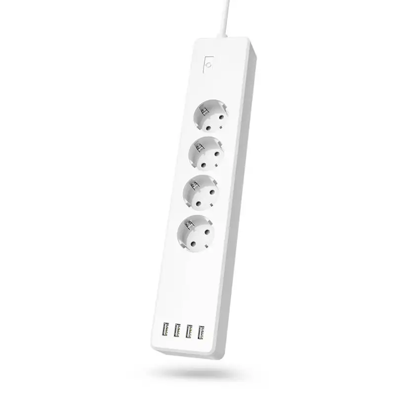 Grenuttag Hama WiFi 4-vägs Överbelastningsskydd