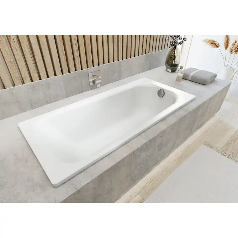 Inbyggnadsbadkar Kaldewei Saniform PlusxStorlek: 1700x700x400 mm, Färg: Manhattan