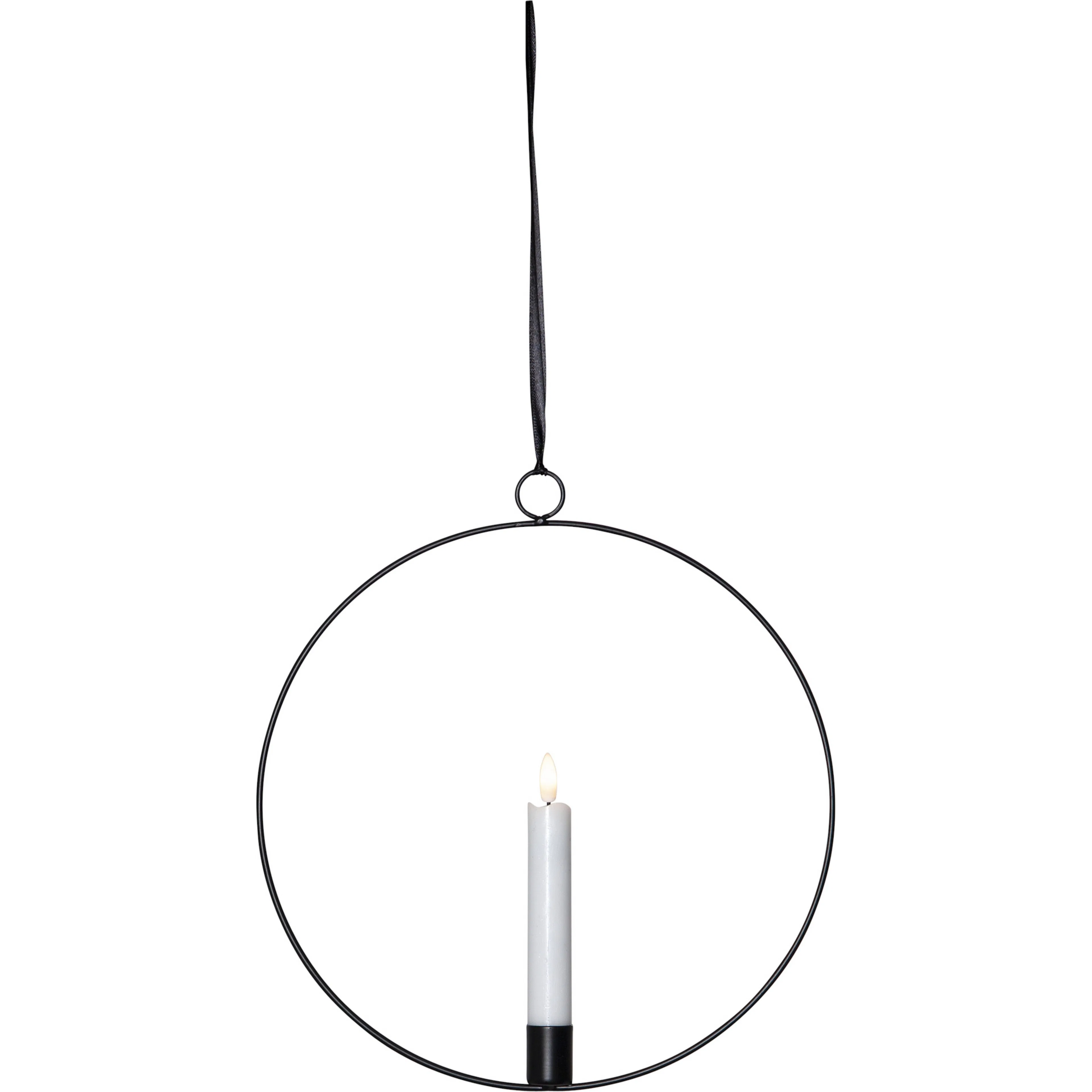 Inomhusdekoration Flamme Ring Svart