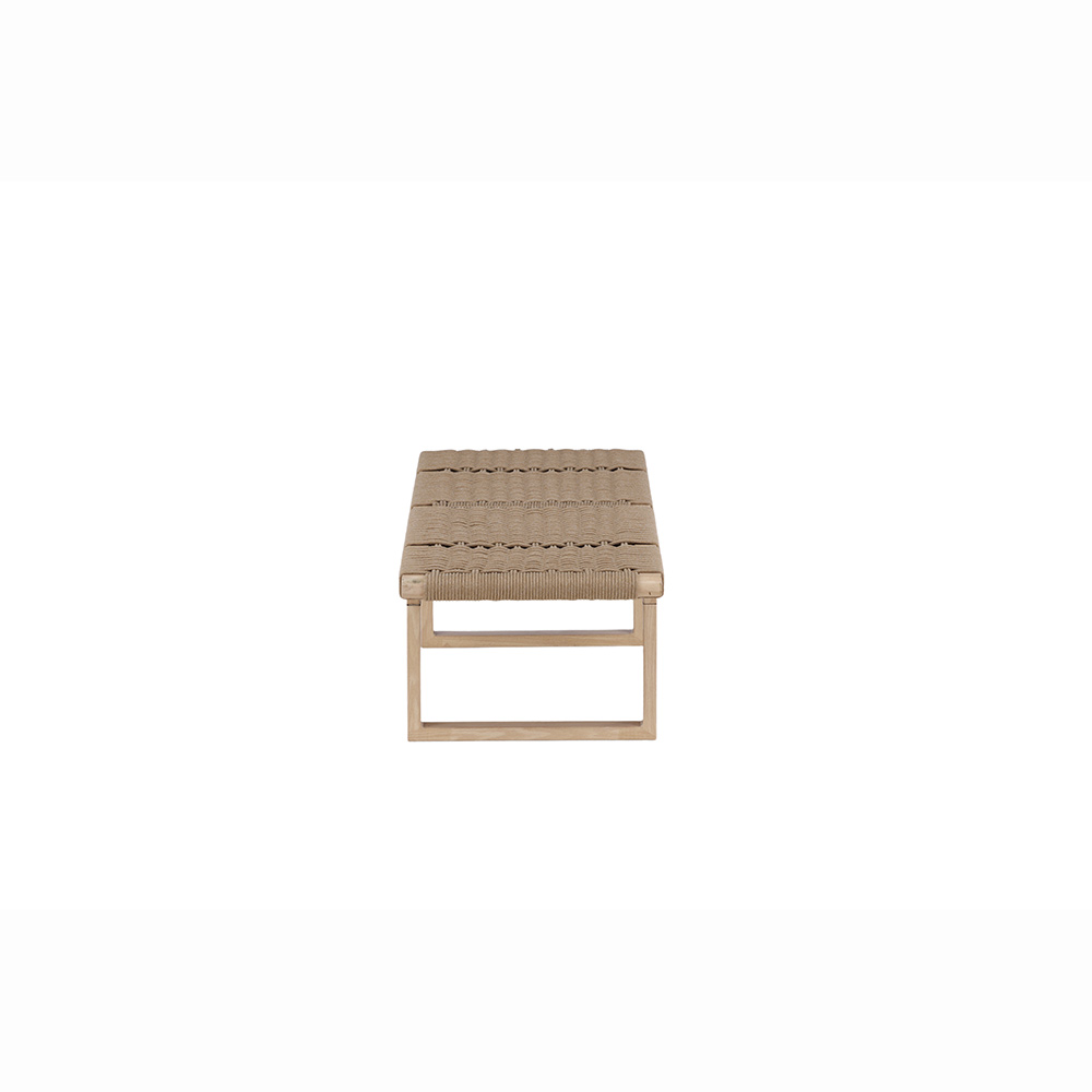 Bänk Vind Ängön Naturfärgad Sittbänk Rep & Trä 140 cm