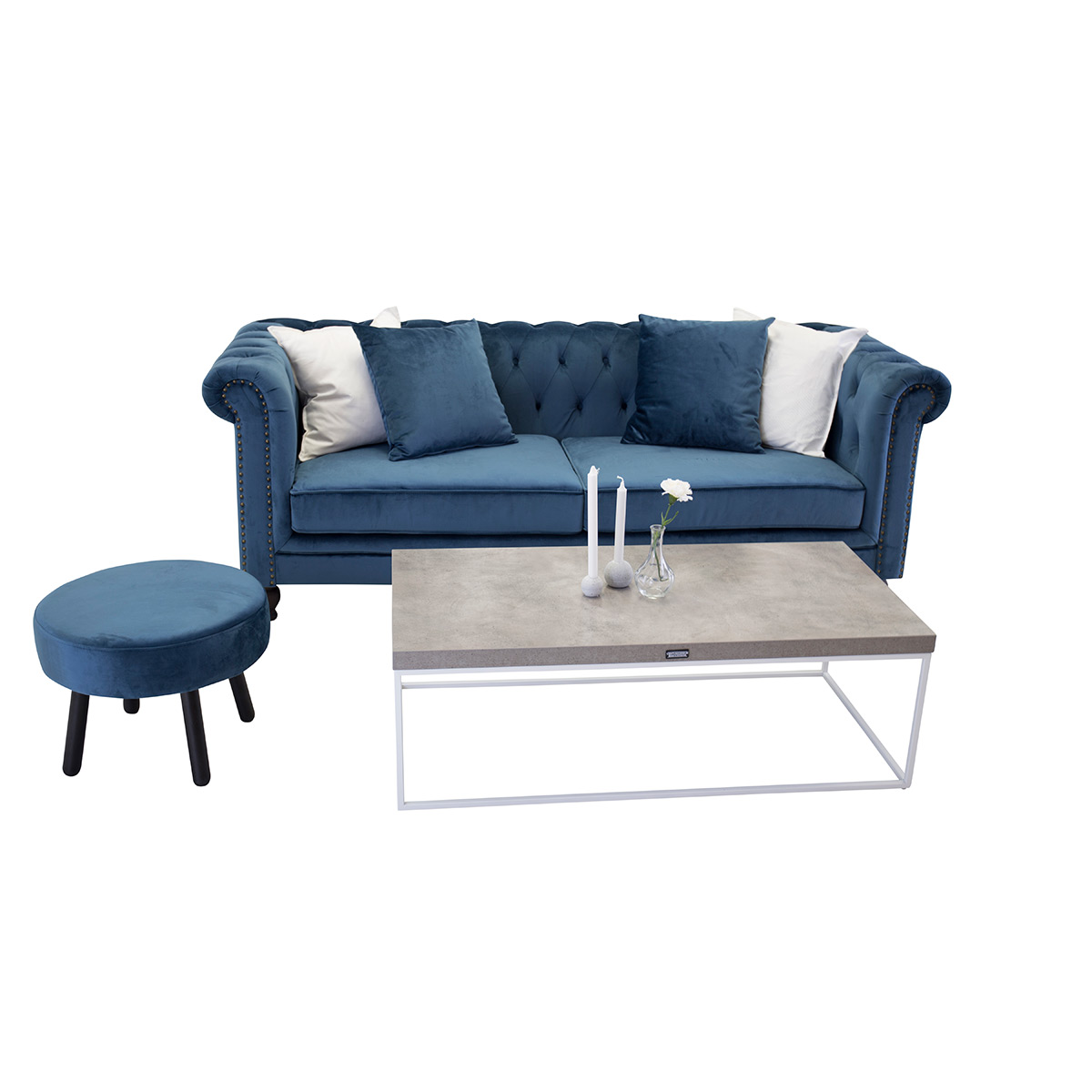 3-sitssoffa Venture Home Velvet