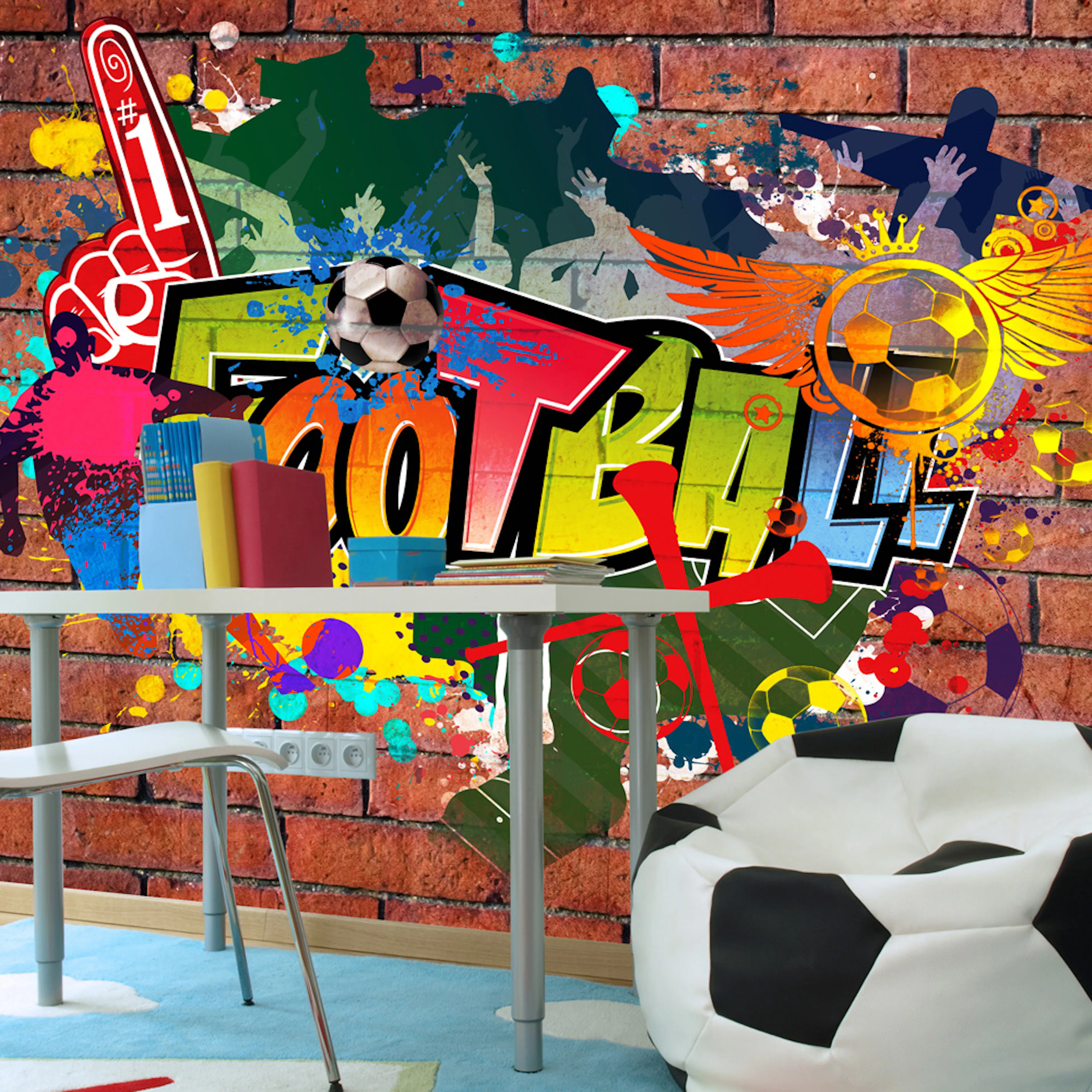 Fototapet Arkiio Football Fans!