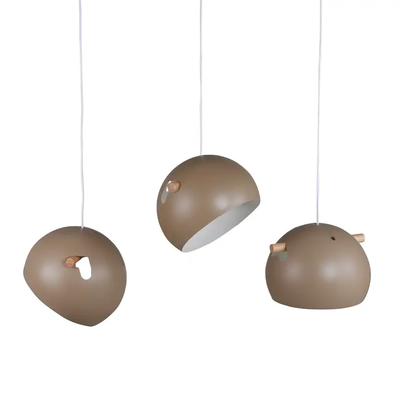 Taklampa Venture Home Todd Beige 3L