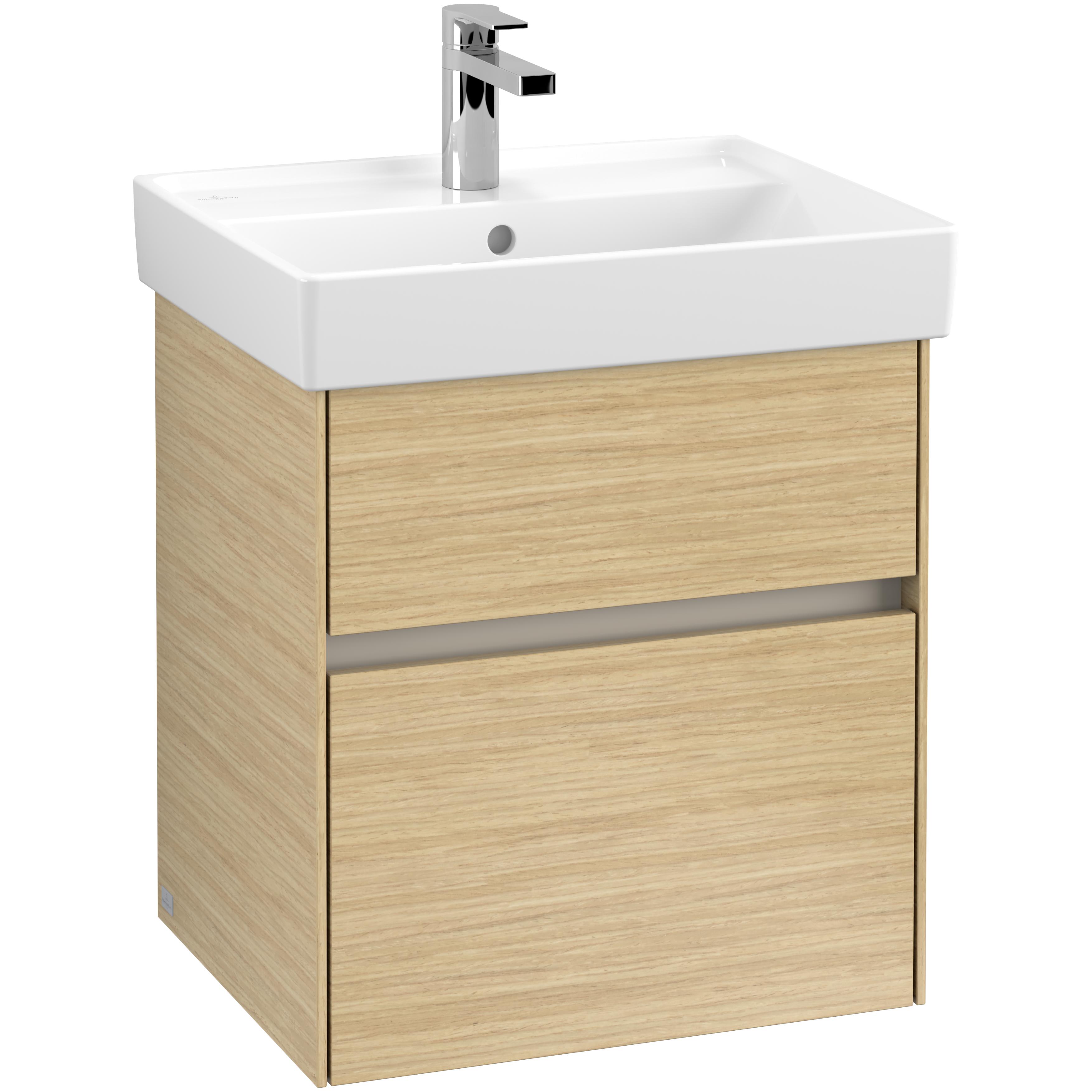 Tvättställsskåp Villeroy & Boch Collaro med 2 Lådor för Inbyggt Tvättställ