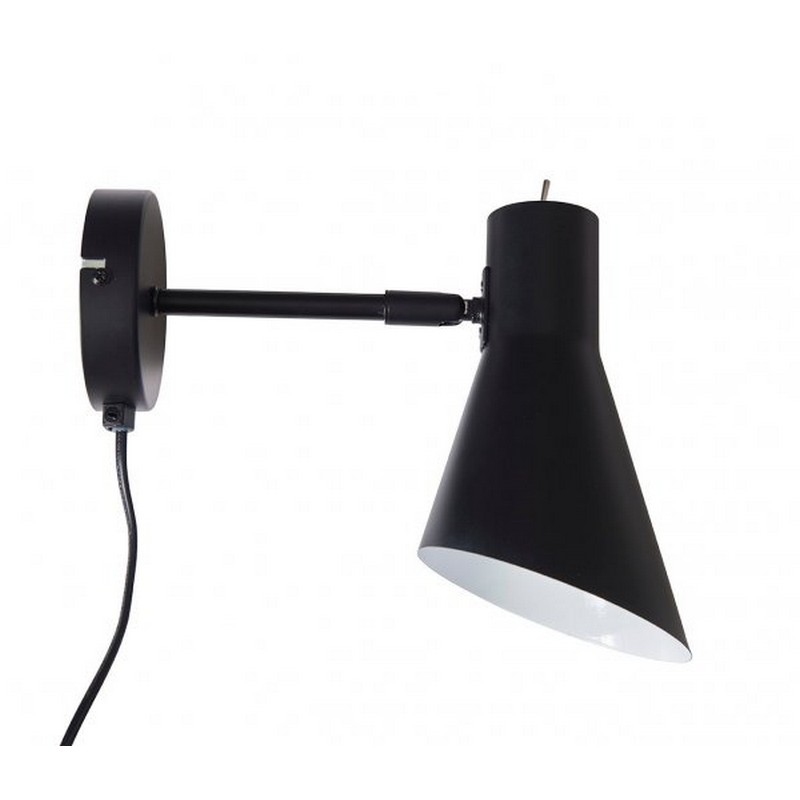 Vägglampa Dyberg Larsen DL12 Svart