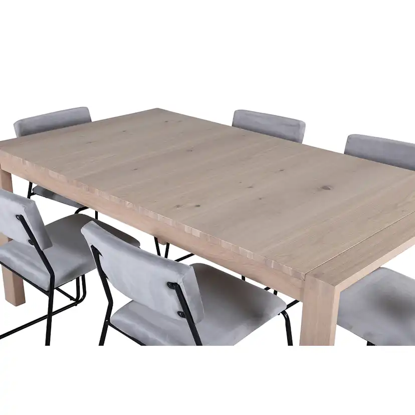 Matgrupp Venture Home Shy med 6 Kungshamn Stolar