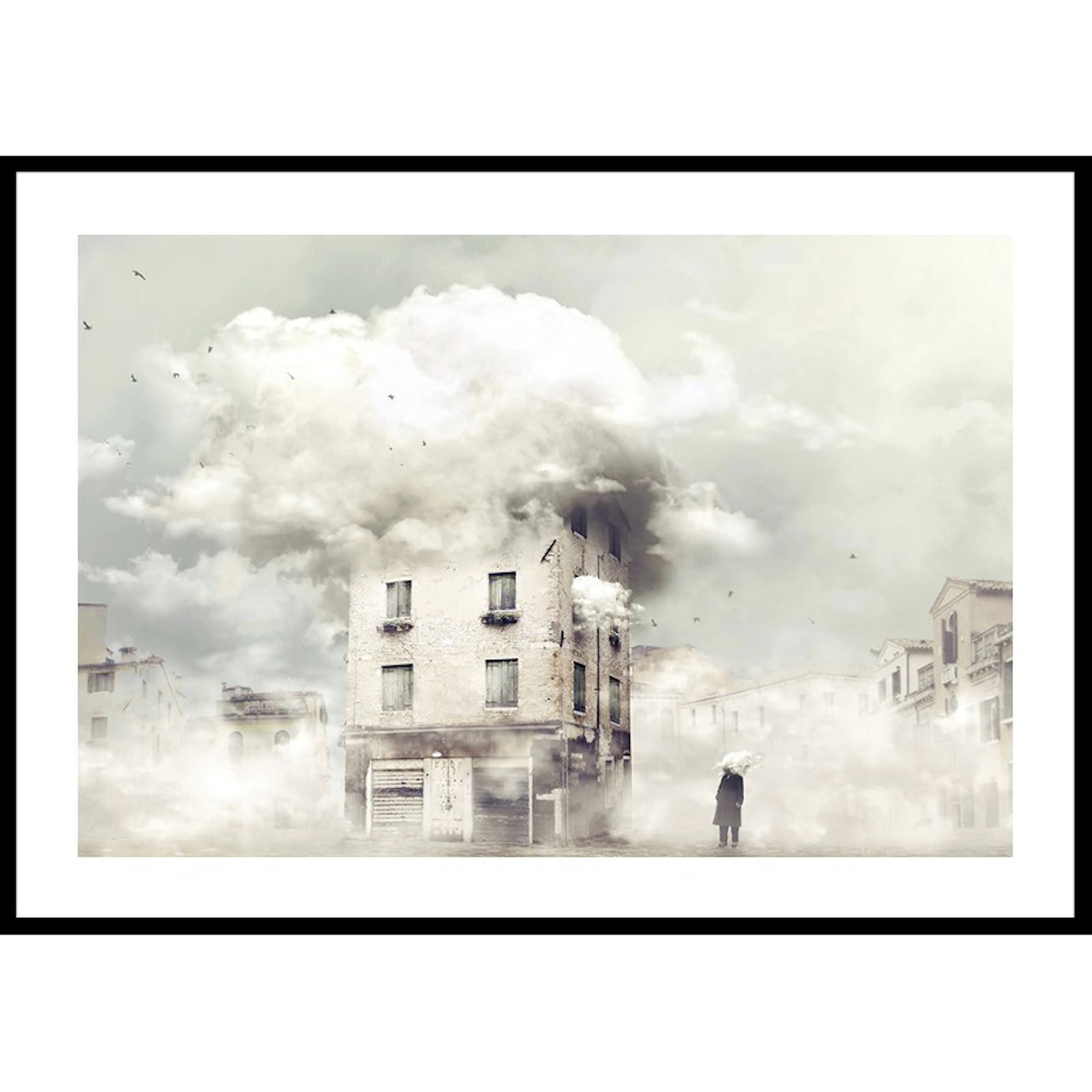 Surreal City 30x40 30x40 cm