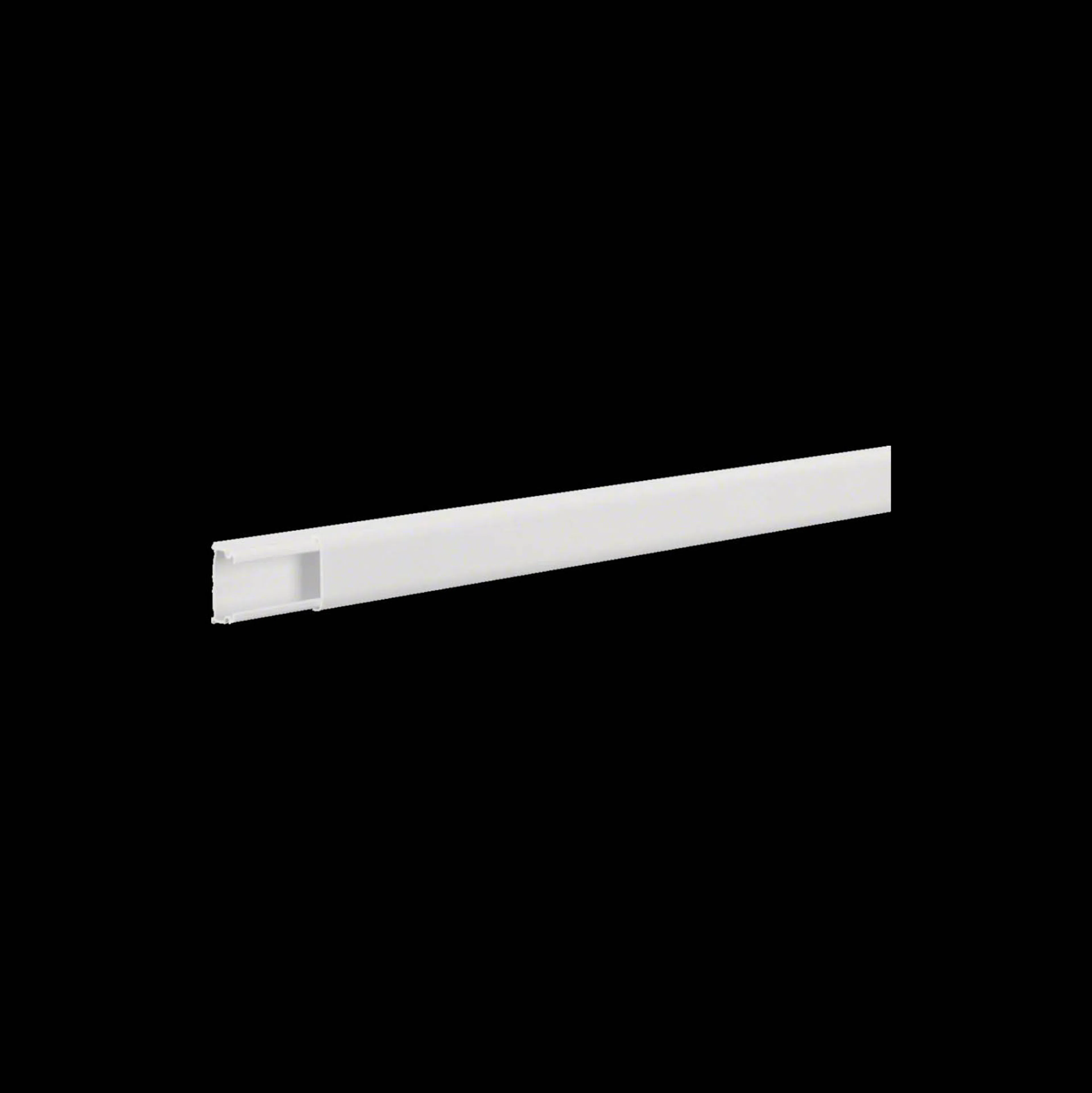 Minikanal Hager ATA 13 x 24 mm 2,1 meter med Dubbelhäftande Tejp PVC Vit RAL 9016