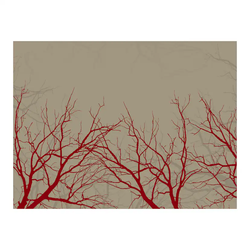 Red-hot branches 300x231 Storlek: 300x231 cm