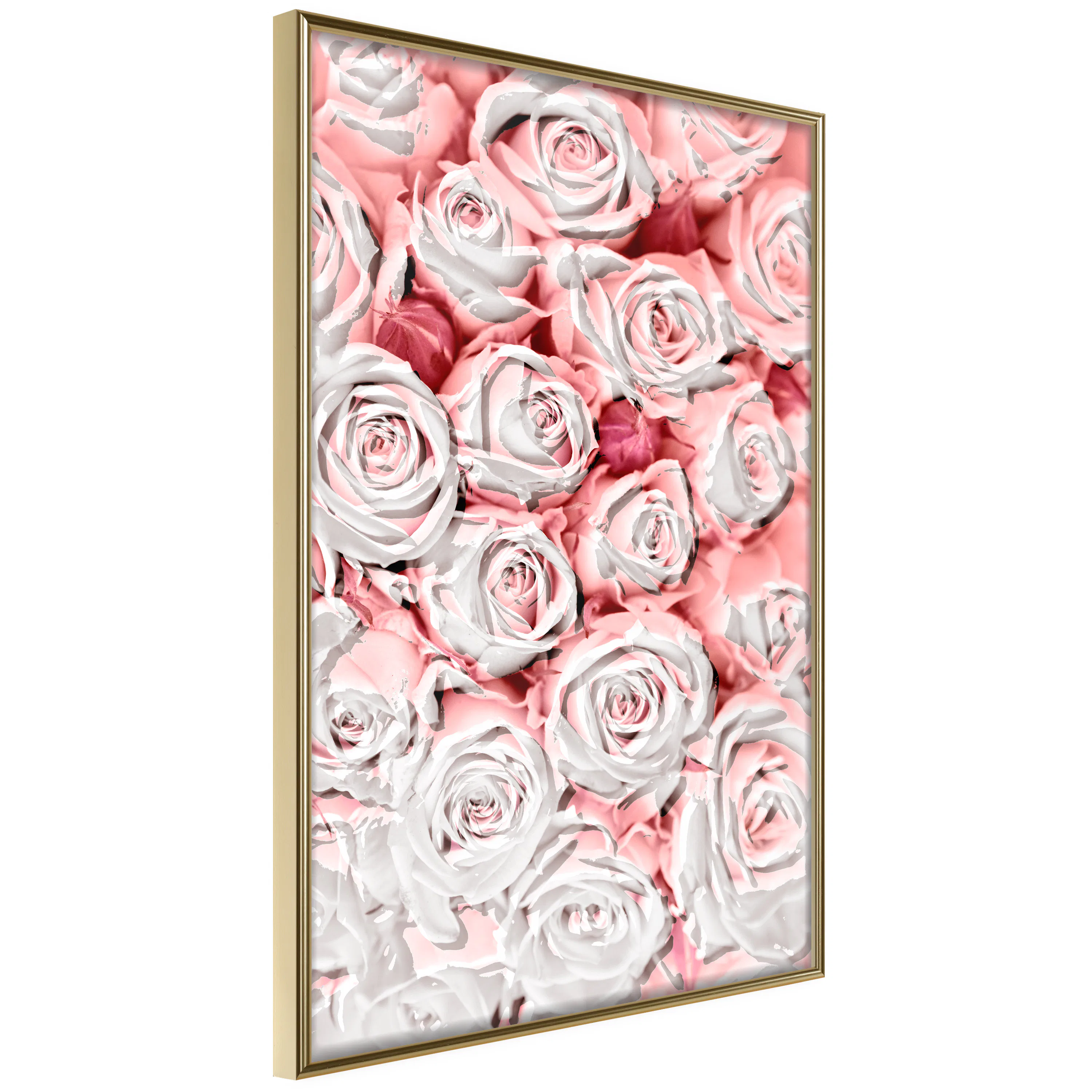 Poster Artgeist Affisch White Roses