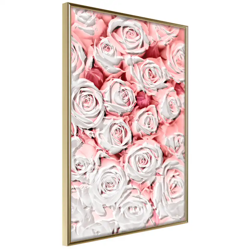 Poster Artgeist Affisch White Roses