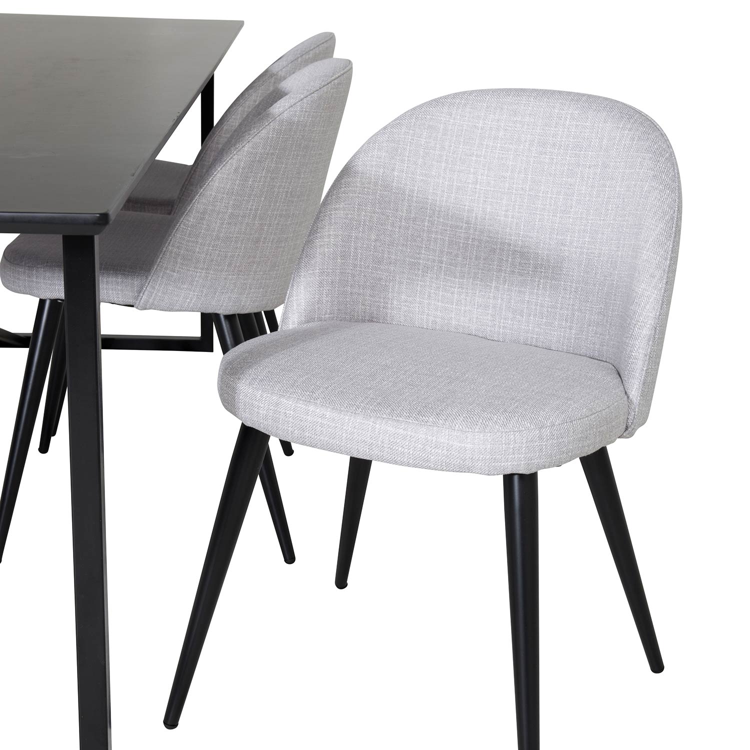 Matgrupp Venture Home Palaba med 6 Valentina Stolar Polyestertyg